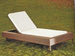outdoor lounger