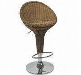 wicker bar chair